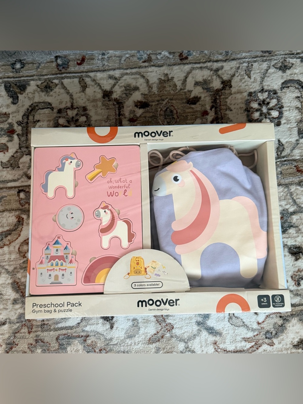 Kids Unicorn Preschool Pack - Pink & Lavender